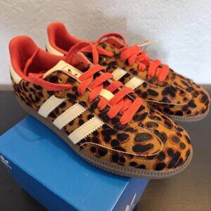 ADIDAS Samba OG Preloved Red Leopard 🐆❤️👟